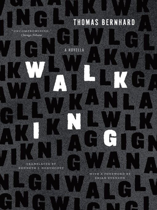Title details for Walking by Thomas Bernhard - Available